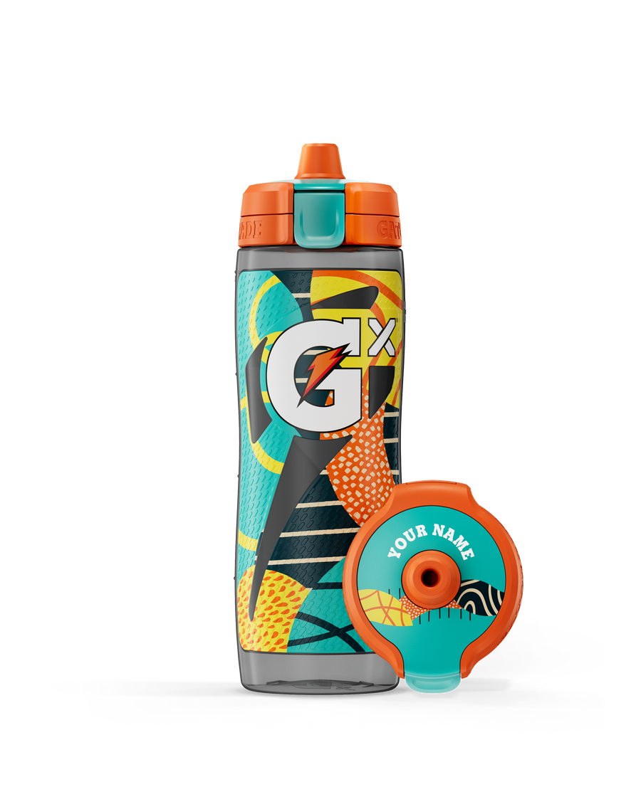 Gx Patterned Water Bottle - Shadow U5